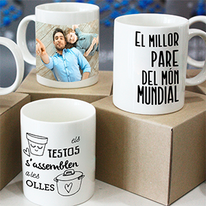Tasses pel dia del pare