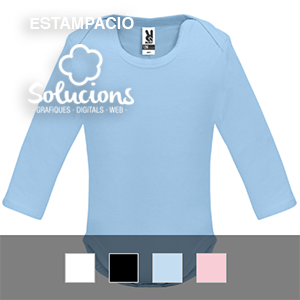 body bebé màniga llarga