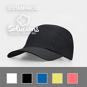 Gorra esport per a personalitzar - diferents colors