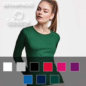 samarreta personalitzada maniga llarga dona