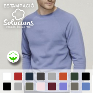 dessuadora calssica unisex coto organic