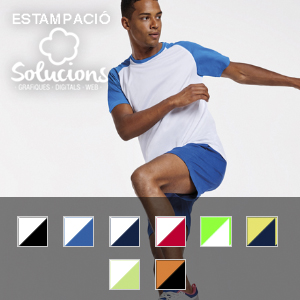 samarreta tecnica home bicolor